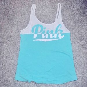 VS PINK - 🩵 🤍  Small Tank